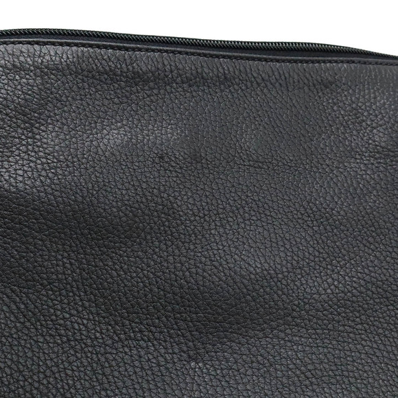 PRADA Black Leather Shoulder Bag